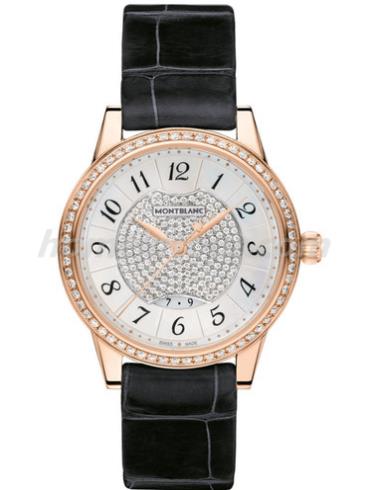 万宝龙U0111225男表宝曦系列-黑色表带/表径30-37mm