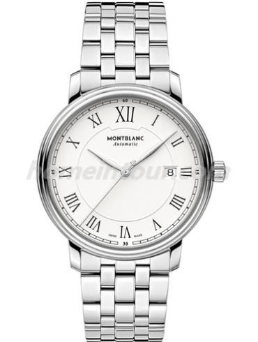 万宝龙U0112610男表传统系列-银色表带/表径38-40mm