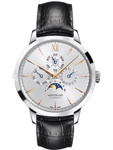 万宝龙U0110715男表大班传承系列-黑色表带/表径38-40mm