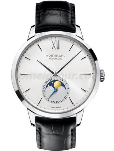 万宝龙U0110699男表大班传承系列-黑色表带/表径38-40mm