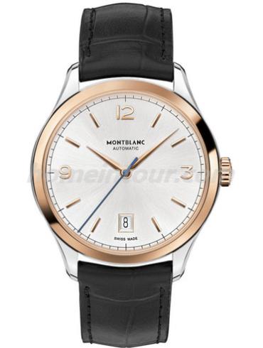 万宝龙U0112521男表传承Chronométrie系列-黑色表带/表径38mm