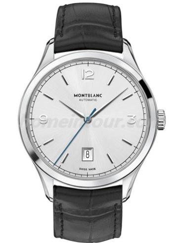 万宝龙U0112533男表传承Chronométrie系列-黑色表带/表径40mm