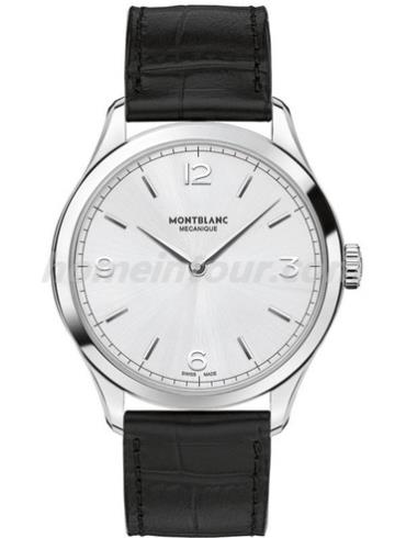 万宝龙U0112515男表传承Chronométrie系列-黑色表带/表径38mm