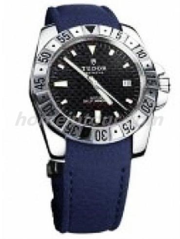 帝舵20010-LS_蓝盘男表运动系列-黑色表带/表径41mm