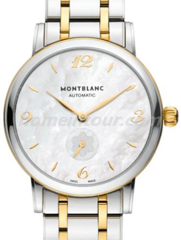 万宝龙U0107913女表明星经典系列-间金色表带/表径34mm