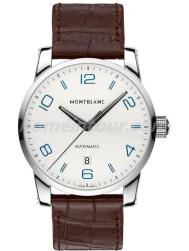 万宝龙U0110338男表时光行者系列-棕色表带/表径41-43mm