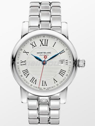 万宝龙U0111090男表明星系列-银色表带/表径38-40mm