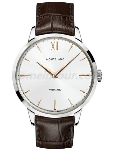 万宝龙U0110695男表大班传承系列-深棕色表带/表径41-43mm