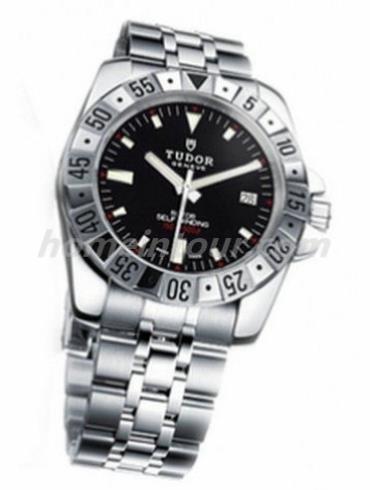 帝舵20020-62100CHARCO男表运动系列-银色表带/表径41mm