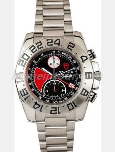 帝舵20400男表运动系列-黑色表带/表径43mm