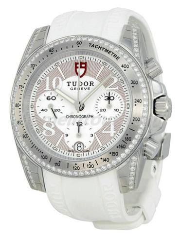 帝舵20310女表运动系列-白色表带/表径41mm