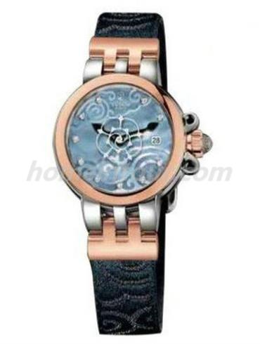 帝舵35101_Weave女表玫瑰系列-黑色表带/表径26mm