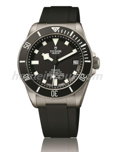 帝舵25600TN男表Pelagos系列-黑色表带/表径42mm