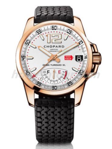 萧邦161272-5001男表经典女装系列-黑色表带/表径44mm