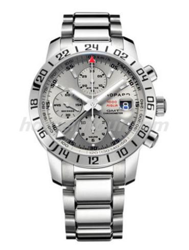 萧邦158992-3005男表经典女装系列-银色表带/表径42.5mm