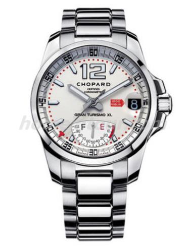 萧邦158457-3002男表经典女装系列-银色表带/表径44mm