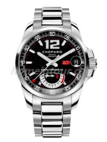 萧邦158457-3001男表经典女装系列-银色表带/表径44mm