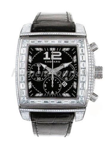 萧邦172289-1001男表经典女装系列-黑色表带/表径37.3x39.75mm