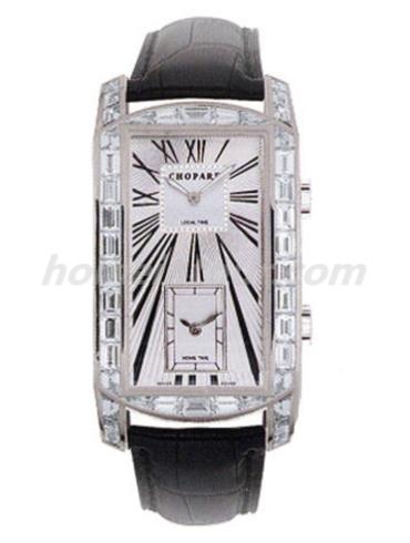 萧邦172279-1002女表经典女装系列-黑色表带/表径29x46mm