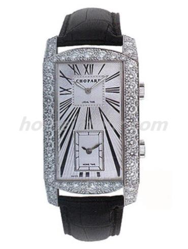 萧邦172274-1001女表经典女装系列-黑色表带/表径29x46mm