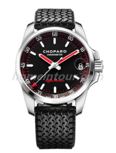 萧邦168997-3021男表经典女装系列-黑色表带/表径44mm