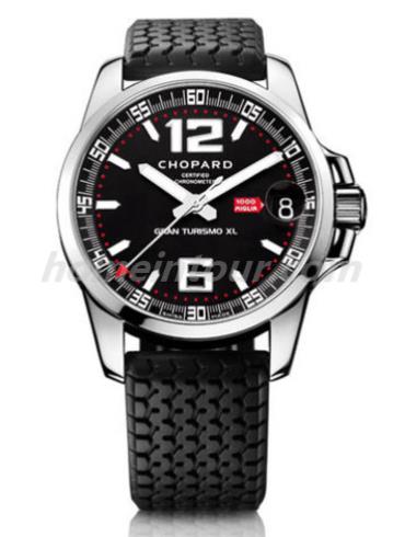 萧邦168997-3001男表经典女装系列-黑色表带/表径44mm