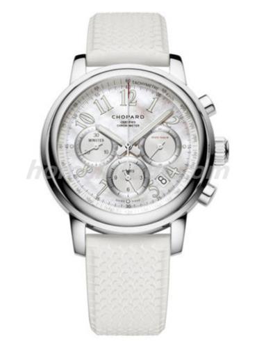 萧邦168511-3018男表经典女装系列-白色表带/表径42mm