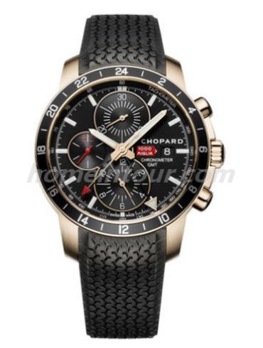 萧邦161288-5001男表经典女装系列-黑色表带/表径42.5mm