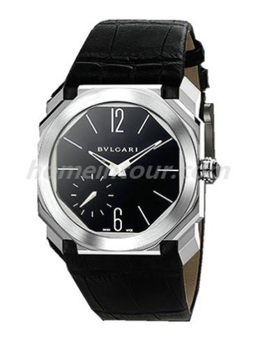 宝格丽BGO40BPLXT男表OCTO系列-黑色表带/表径40mm
