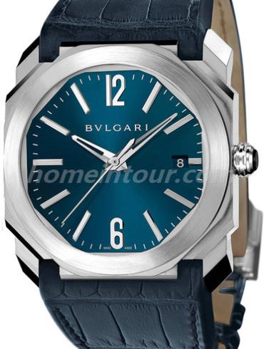 宝格丽102429_BGO38C3SLD男表OCTO系列-黑色表带/表径38mm