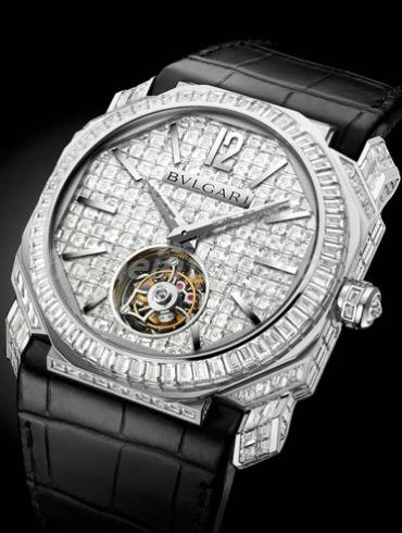 宝格丽BGOW41D2GD2LTB男表OCTO系列-黑色表带/表径41mm