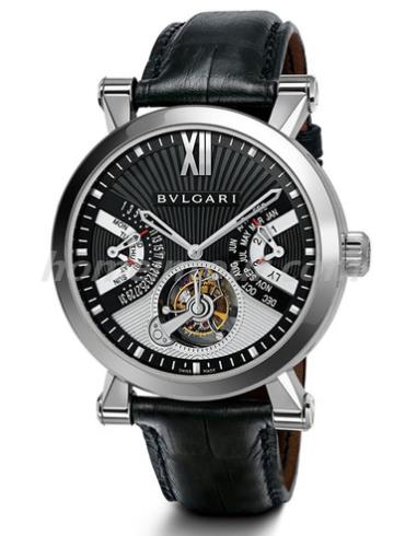 宝格丽SB43BPLTBPC男表SOTIRIO BULGARI系列-黑色表带/表径42mm