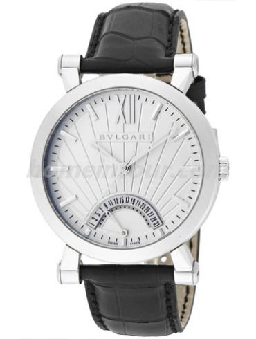 宝格丽SB42WSLDR男表SOTIRIO BULGARI系列-黑色表带/表径42mm