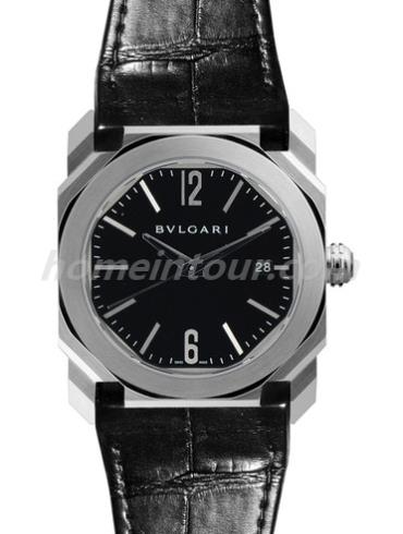 宝格丽BGO38BSLD男表OCTO系列-黑色表带/表径38mm