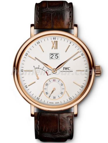 万国IW516102男表柏涛菲诺系列-棕色表带/表径45mm