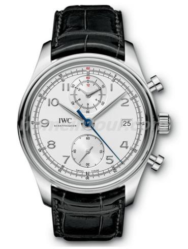 万国IW390403男表葡萄牙系列-黑色表带/表径42mm