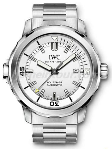 万国IW329004男表海洋系列-银色表带/表径42mm