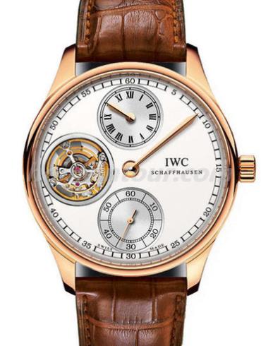 万国IW544602男表葡萄牙系列-棕色表带/表径43.1mm