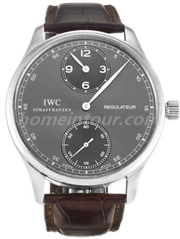 万国IW544404男表葡萄牙系列-棕色表带/表径43.1mm