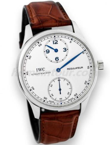 万国IW544401男表葡萄牙系列-棕色表带/表径43.1mm