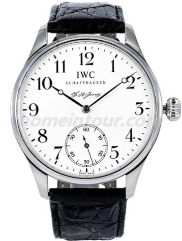 万国IW544202男表葡萄牙系列-黑色表带/表径43mm