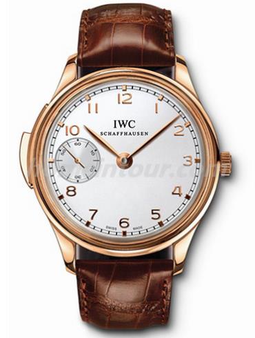 万国IW524202男表葡萄牙系列-棕色表带/表径43mm