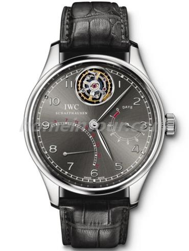 万国IW504401男表葡萄牙系列-黑色表带/表径44.2mm