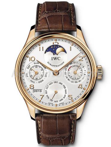 万国IW502302男表葡萄牙系列-棕色表带/表径44.2mm