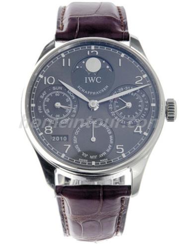 万国IW502218男表葡萄牙系列-棕色表带/表径44.2mm