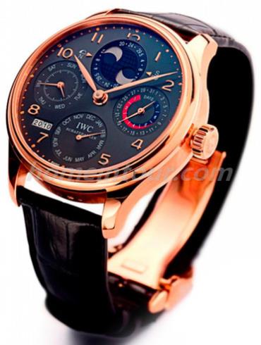 万国IW502123男表葡萄牙系列-棕色表带/表径44.2mm