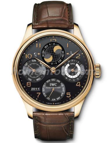 万国IW502122男表葡萄牙系列-棕色表带/表径44.2mm