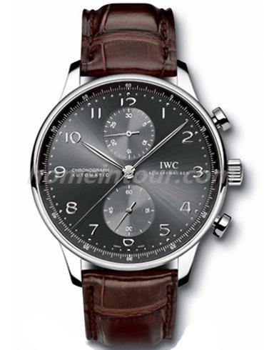 万国IW371431男表葡萄牙系列-棕色表带/表径40.9mm