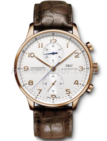 万国IW371402男表葡萄牙系列-棕色表带/表径40.9mm