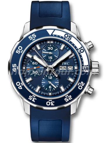 万国IW376711男表海洋系列-黑色表带/表径44mm